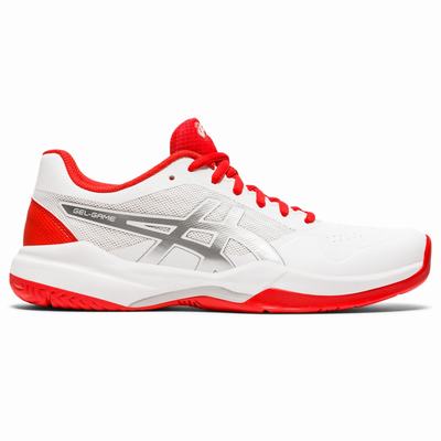 Női Asics Gel-Game 7 Teniszcipő AS9860352 Fehér/Piros